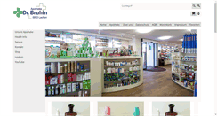 Desktop Screenshot of internationale-apotheke.ch