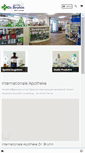 Mobile Screenshot of internationale-apotheke.ch